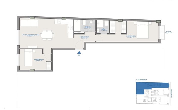 Image No.13-2 Bed Apartment for sale