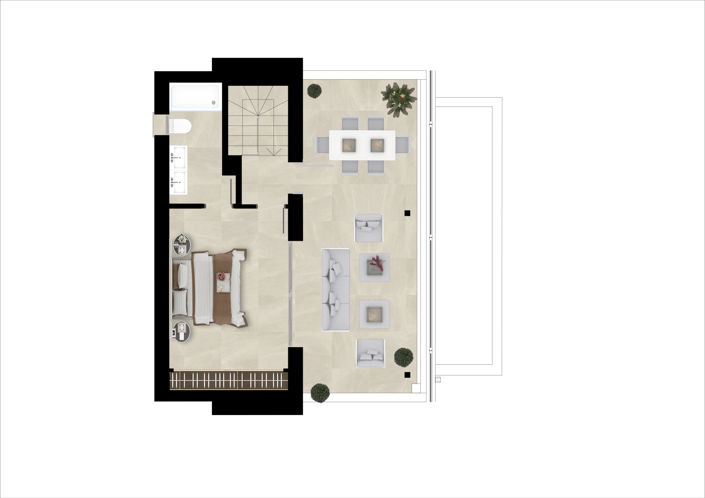 Image No.21-3 Bed Apartment for sale