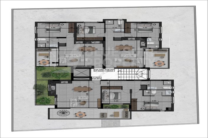 Image No.13-Appartement de 2 chambres à vendre à Leivadia