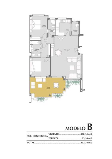 Image No.24-2 Bed Apartment for sale