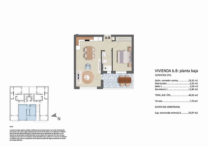 Image No.26-1 Bed Apartment for sale