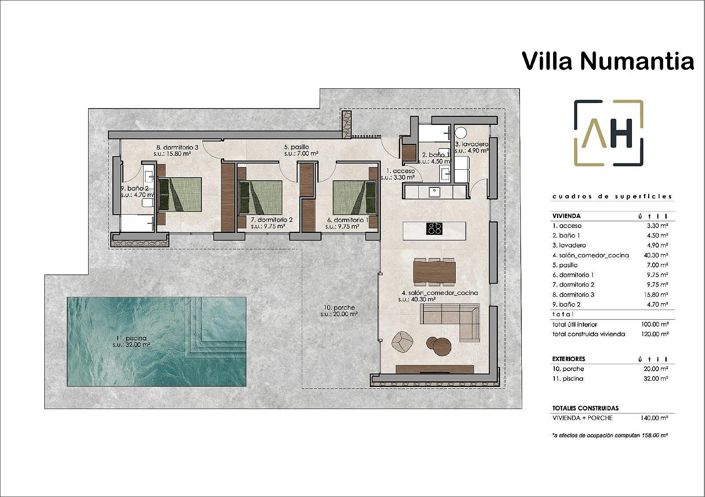 Image No.20-Villa de 3 chambres à vendre à Pinoso