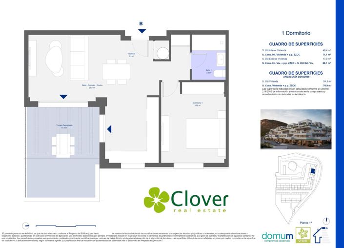 Image No.2-1 Bed Apartment for sale