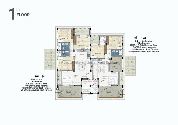 Image No.7-3 Bed Apartment for sale