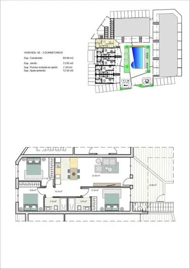 Image No.16-3 Bed Apartment for sale