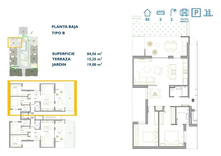 Image No.9-2 Bed Apartment for sale