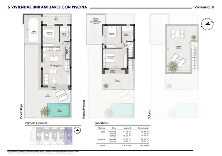 Image No.23-3 Bed Villa for sale