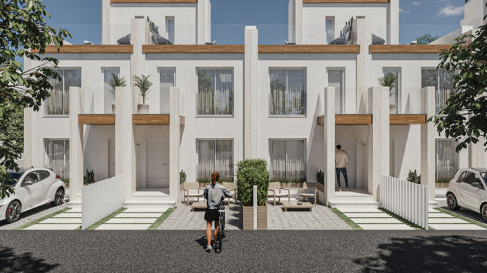 Image No.2-Maison / Villa de 2 chambres à vendre à Santa Pola