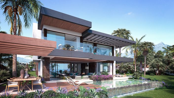 Image No.2-Maison / Villa de 6 chambres à vendre à Marbella