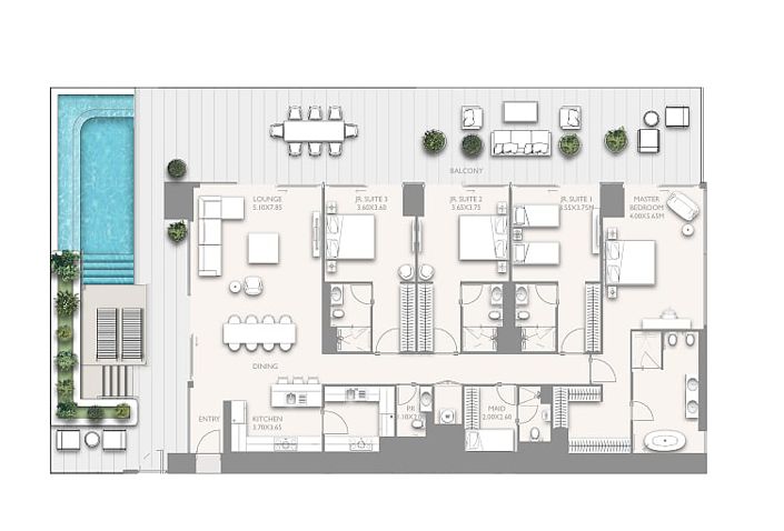 Image No.31-3 Bed Apartment for sale