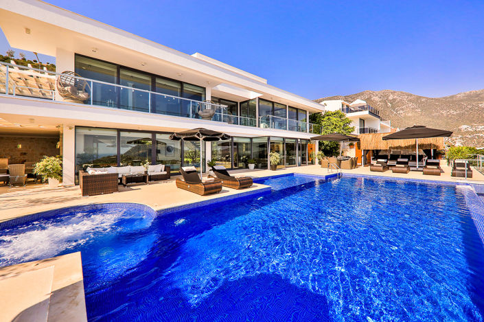 Image No.4-Maison / Villa de 4 chambres à vendre à Kalkan