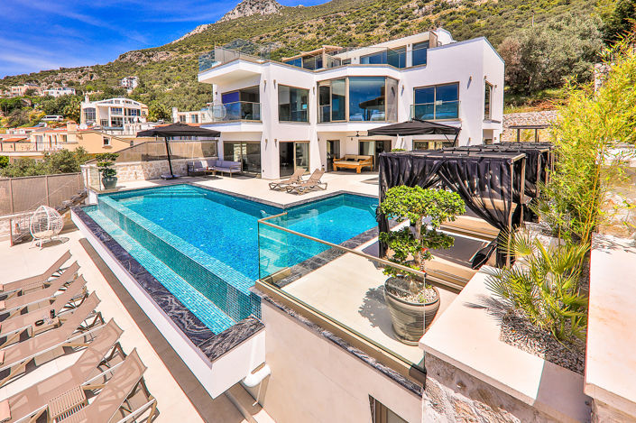 Image No.3-Maison / Villa de 4 chambres à vendre à Kalkan