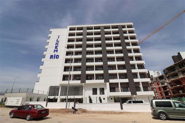 Apartment in Hotel-Concept Rio Project Near Beach in Tömük Mersin