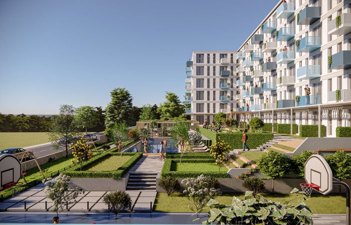 Installment Flats in an Exclusive Complex in Yalova Armutlu