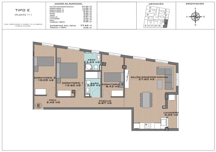 Image No.12-3 Bed Apartment for sale