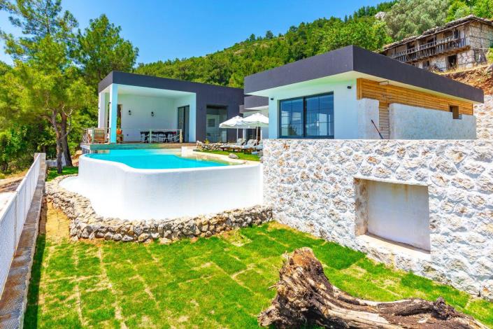 Image No.21-Villa / Détaché de 2 chambres à vendre à Kalkan