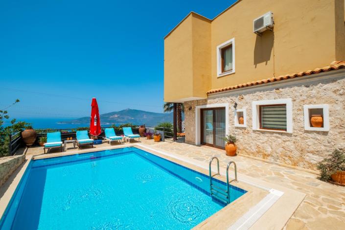 Image No.6-Villa / Détaché de 2 chambres à vendre à Kalkan