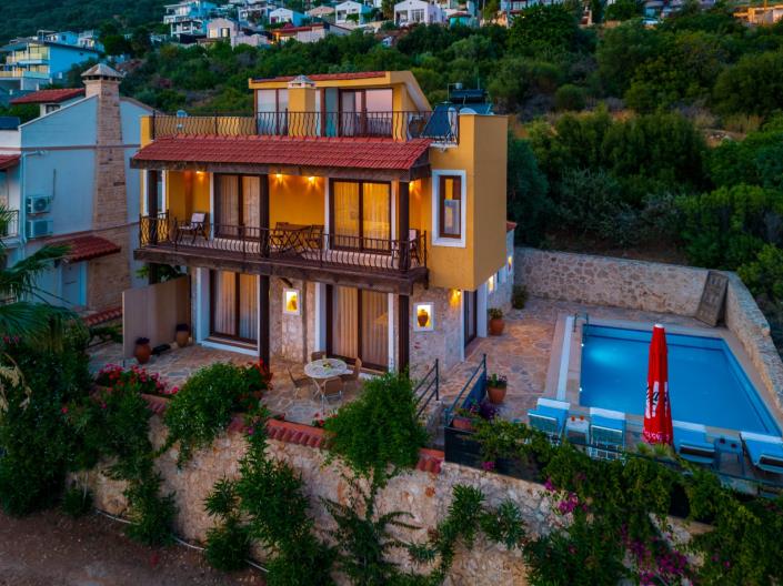 Image No.16-Villa / Détaché de 2 chambres à vendre à Kalkan