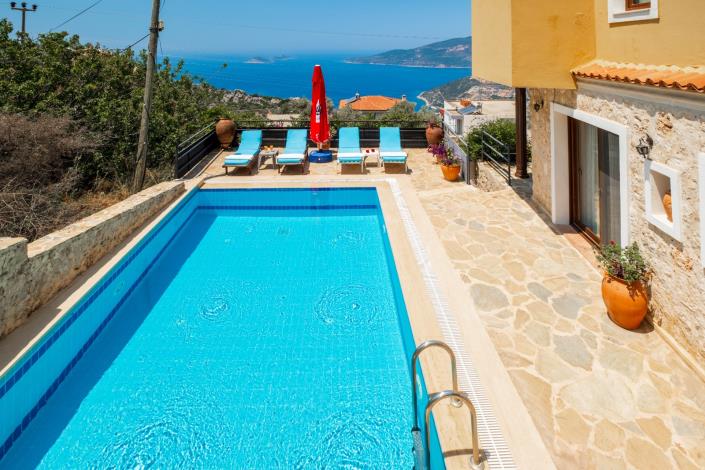 Image No.17-Villa / Détaché de 2 chambres à vendre à Kalkan