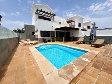 Playa Blanca Corner Plot Gem with Balcony Views & Private Pool