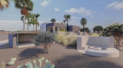 Partially completed luxury villa project with panoramic views