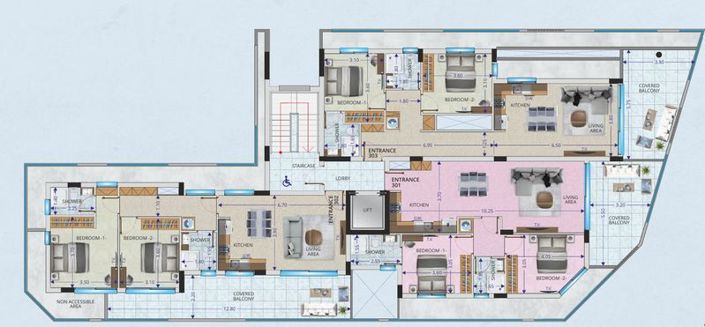Image No.15-Appartement de 2 chambres à vendre à Leivadia