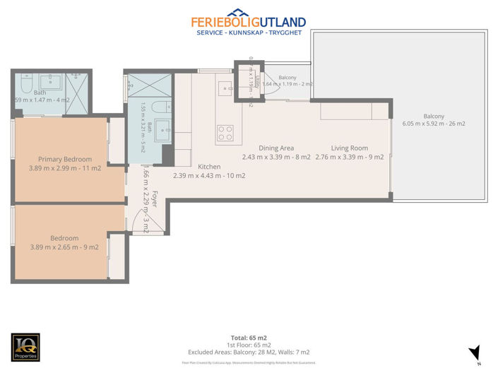 Image No.37-2 Bed Apartment for sale