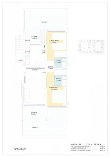 Image No.23-2 Bed Bungalow for sale