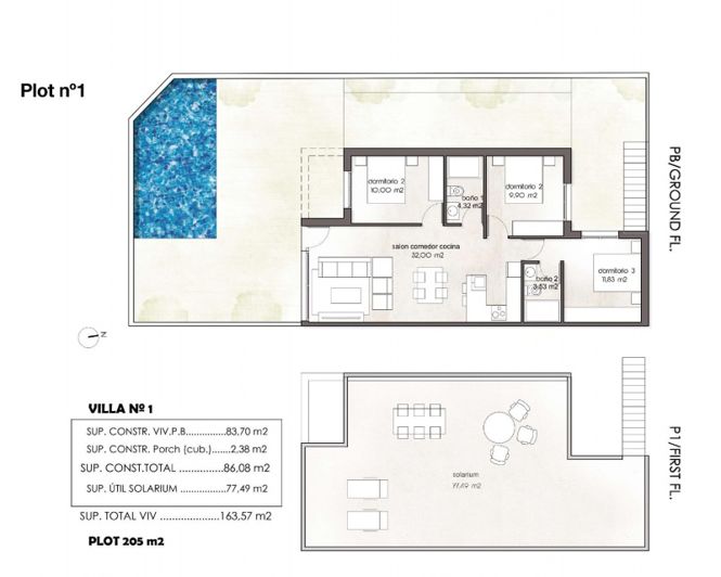 Image No.6-3 Bed Villa for sale