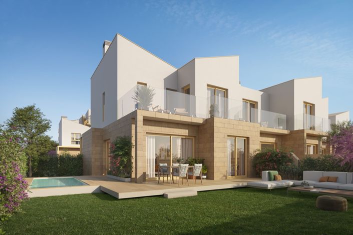 Image No.2-Maison de ville de 3 chambres à vendre à Denia