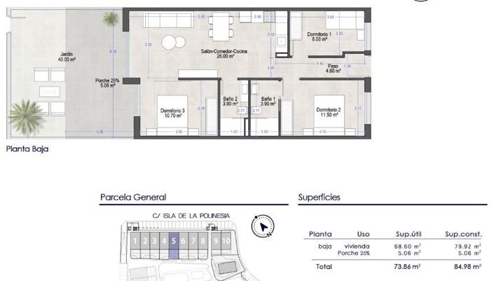 Image No.22-3 Bed Apartment for sale