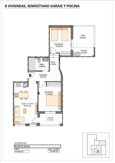 Image No.8-2 Bed Apartment for sale
