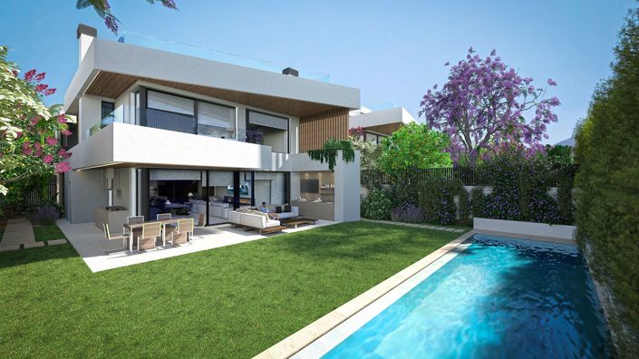 Image No.3-Villa de 4 chambres à vendre à Marbella