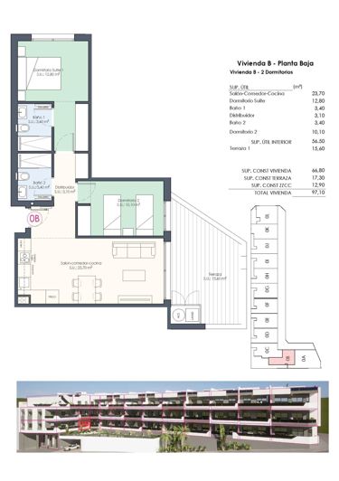 Image No.33-2 Bed Property for sale