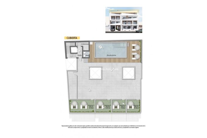 Image No.14-Penthouse de 2 chambres à vendre à Torrevieja