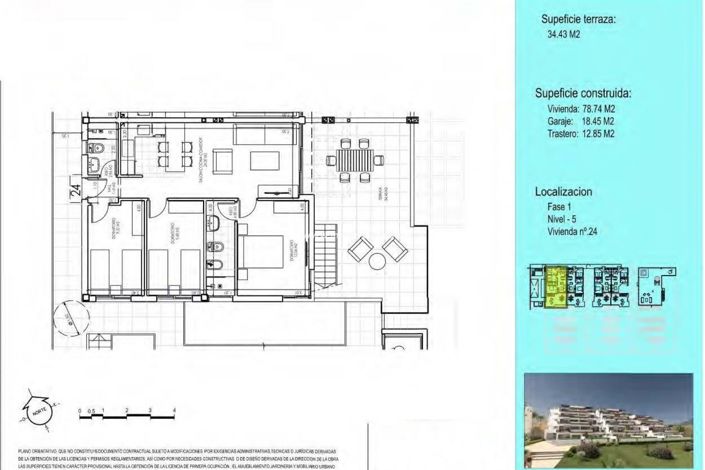 Image No.28-3 Bed Penthouse for sale