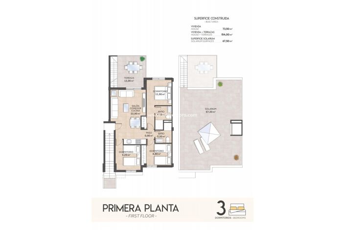 Image No.16-Appartement de 3 chambres à vendre à San Miguel de Salinas