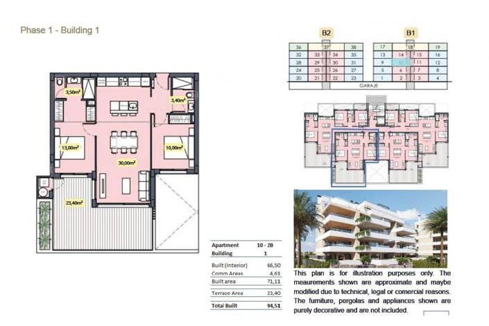 Image No.19-2 Bed Apartment for sale