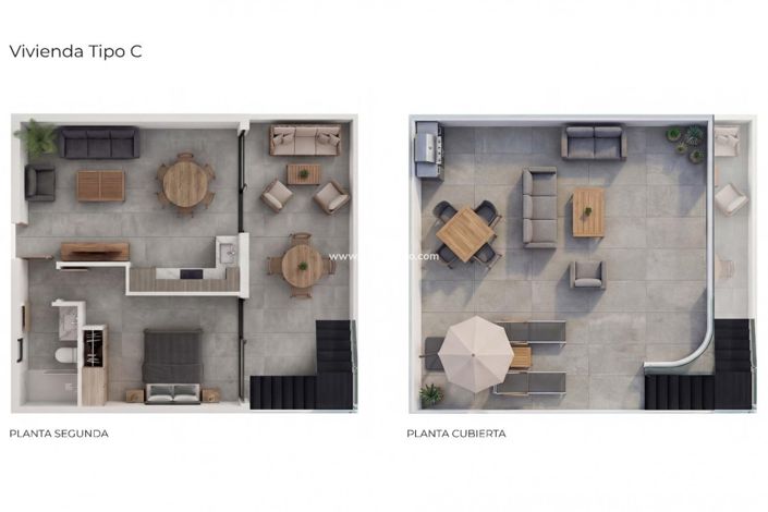 Image No.22-Penthouse de 1 chambre à vendre à Vera