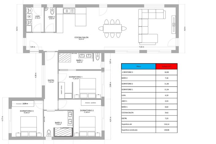 Image No.7-3 Bed Villa for sale