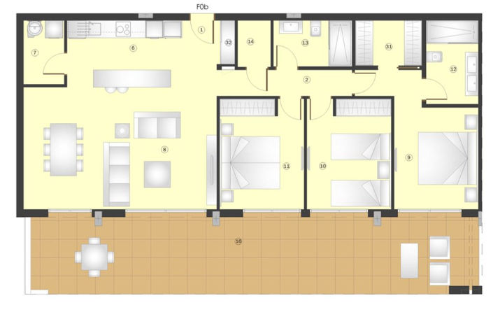Image No.10-2 Bed Apartment for sale