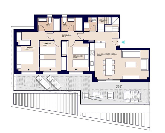 Image No.17-Appartement de 3 chambres à vendre à Málaga City