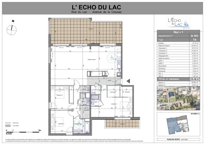 Image No.5-Maisons neuves de 3 chambres à vendre à Neuvecelle