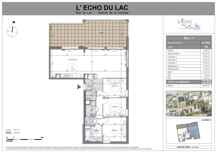 Image No.3-Maisons neuves de 3 chambres à vendre à Neuvecelle