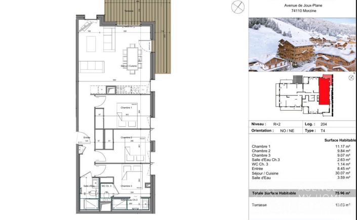 Image No.6-3 Bed Apartment for sale