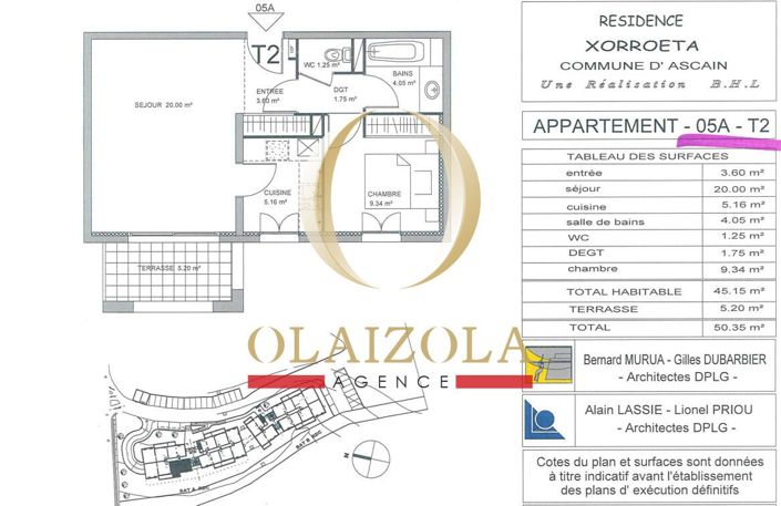 Image No.2-Appartement de 1 chambre à vendre à Ascain