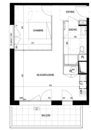 Image No.6-1 Bed Apartment for sale