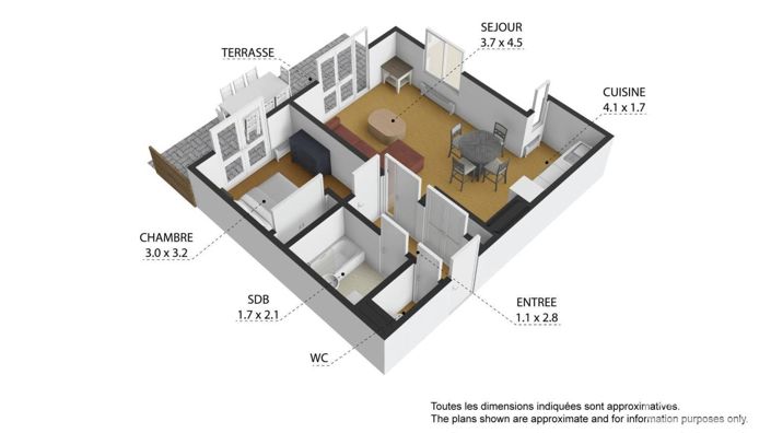 Image No.17-Appartement de 1 chambre à vendre à Samoëns
