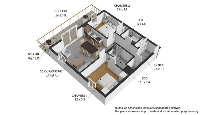 Image No.28-2 Bed Apartment for sale