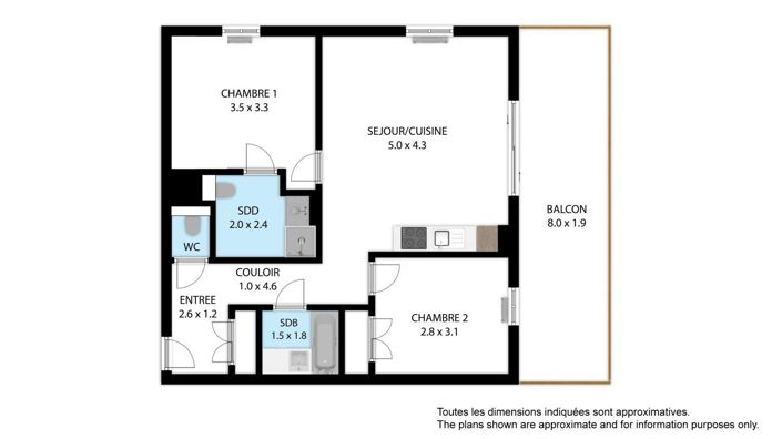 Image No.29-Appartement de 2 chambres à vendre à Chatel